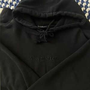 You Matter Black Hoodie